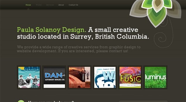 Paula Solanoy Design - Creative Design & Website Development
