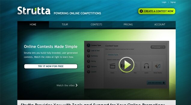 Strutta - Powering online competitions