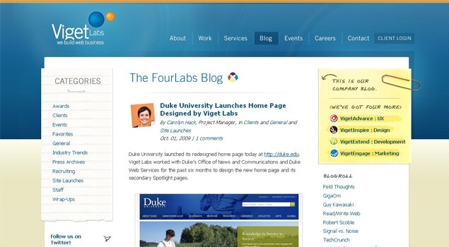 Viget Four Labs Blog