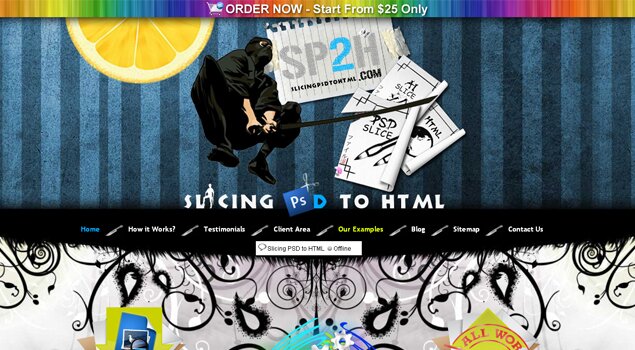 Slicing PSD to HTML