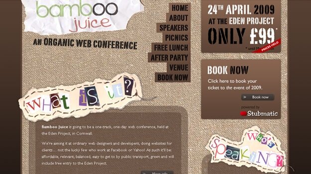 Bamboo Juice - An Organic Web Conference