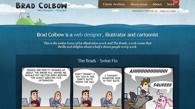 Brad Colbow - Independent Web Designer, Illustrator