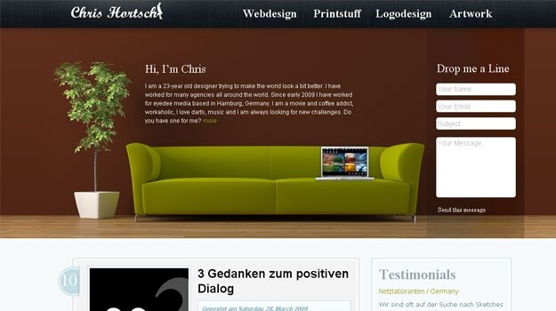 Chris Hortsch - Designer aus Deutschland - Webdesign, Logodesign, Printmedien, Artwork
