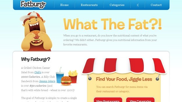 Fatburgr | Nutrition information from your favorite restaurants!