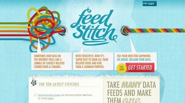 FeedStitch, Take your jumbled mess of feeds and make them one