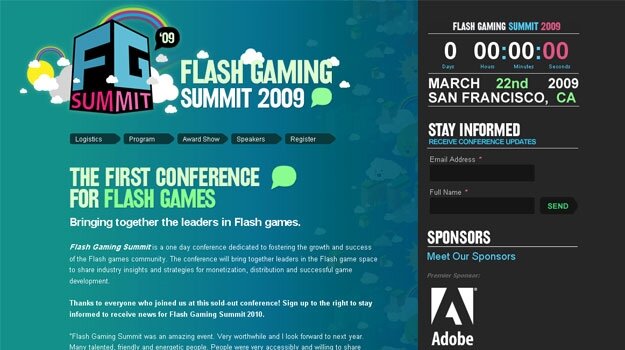 Flash Gaming Summit 2009