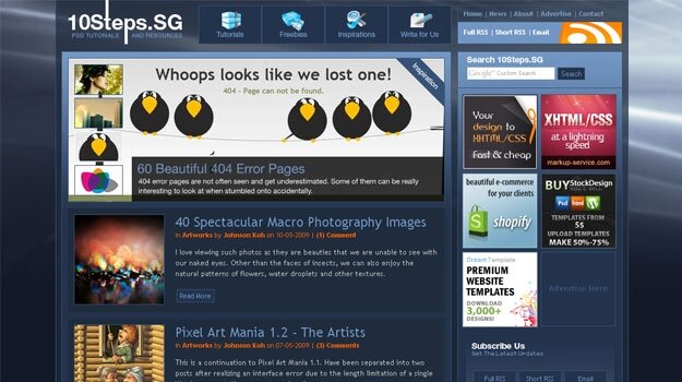10Steps.SG - Photoshop Tutorials and Resources