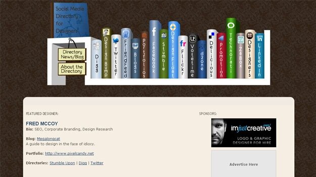 Social Media Directory for Designers