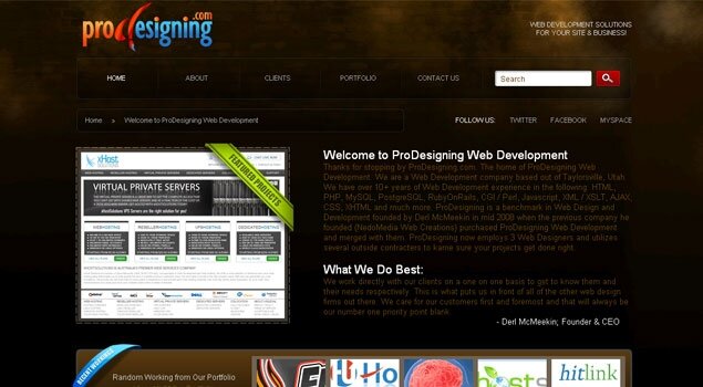 ProDesigning Web Development - Designing is What We Do Best!