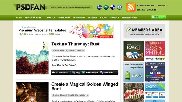 PSDFan - Quality content for Photoshop fans everywhere!
