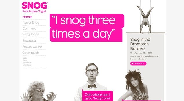 Snog Pure Frozen Yogurt / You’ll never forget your first Snog