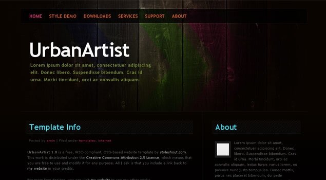 UrbanArtist - Download Template