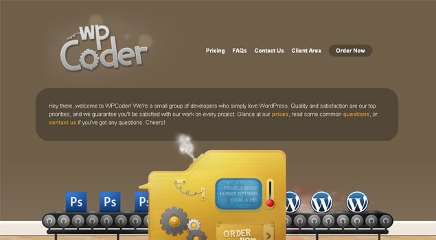 WPCoder - PSD to WordPress Theme Coding