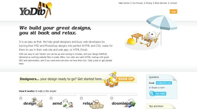 YoDiv - Your PSD Design to XHTML and CSS