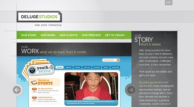 Deluge Studios - Memphis Website Design