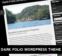 Permanent Link to: Dark Folio Dimensional: A Free WordPress Theme
