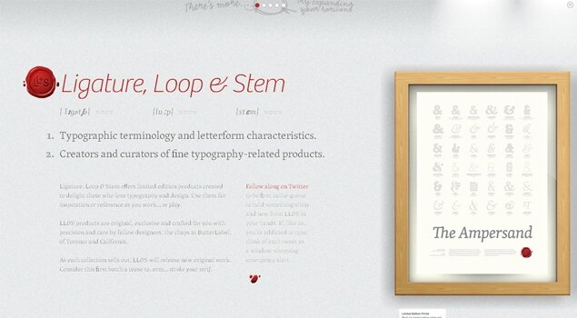 Ligature, Loop & Stem