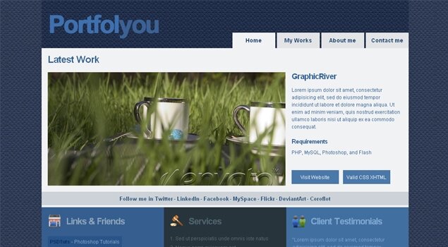 Portfolyou Template (15 USD)